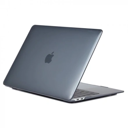 Чехол-накладка HardShell Crystal Case for MacBook New Air 13" M1, (2018-2020) - Black