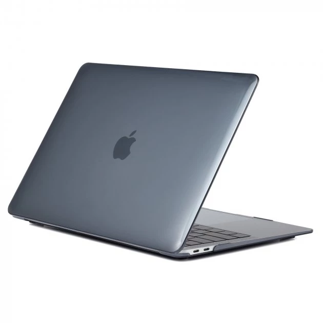 Чохол-накладка HardShell Crystal Case for MacBook New Air 13" M1, (2018-2020) - Black