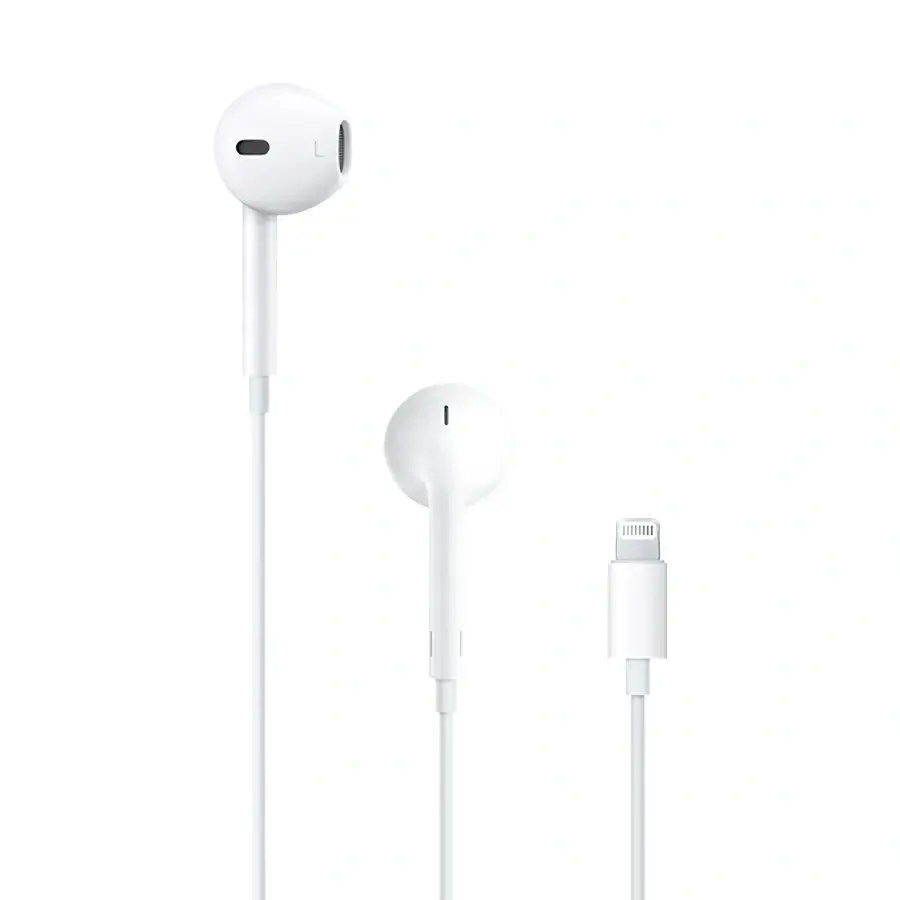 Навушники Apple EarPods with Lightning Connector (MMTN2) NO BOX з комплекту від iPhone