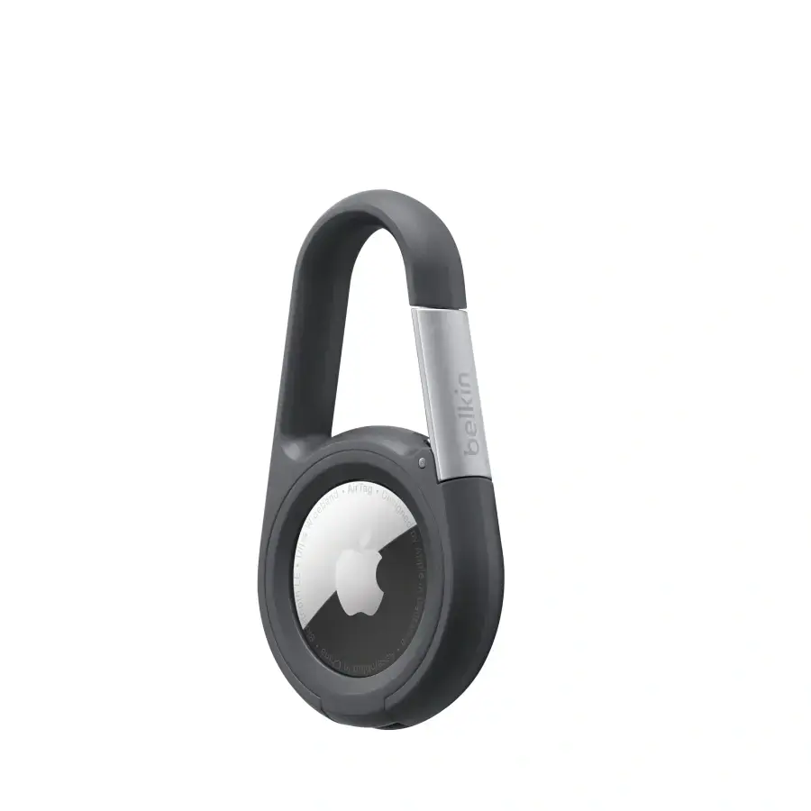 Belkin Secure Holder with Carabiner for AirTag - Black (MSC008dsBK)