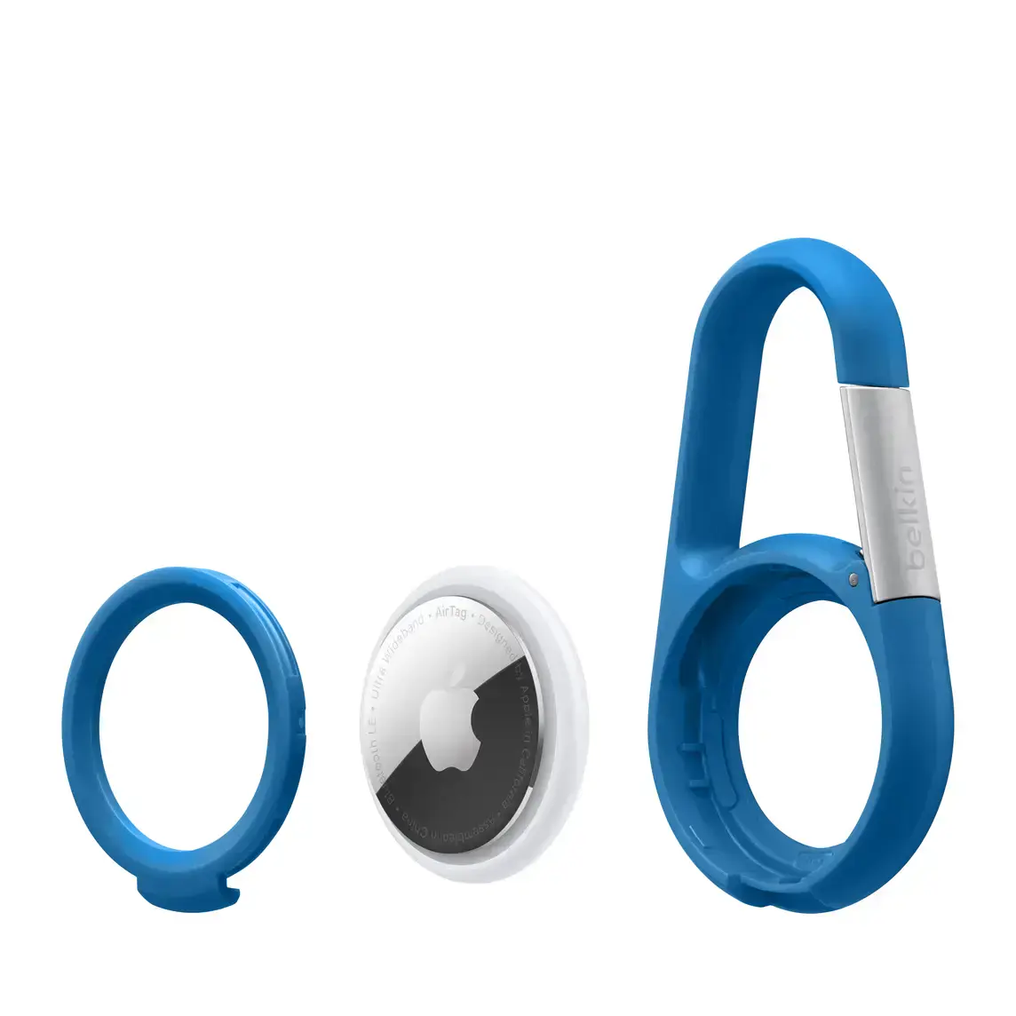 Belkin Secure Holder with Carabiner for AirTag - Blue (MSC008dsBL)