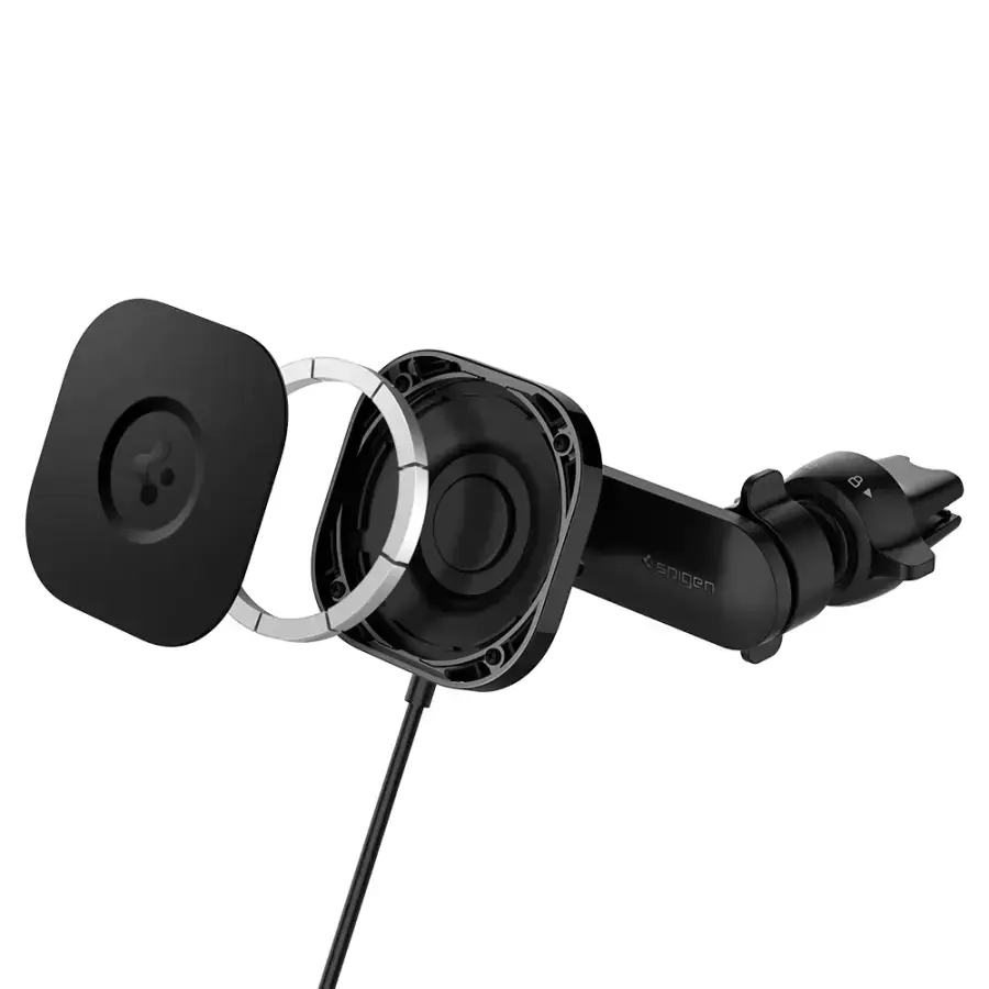 Бездротовий автомобільний зарядний пристрій Spigen OneTap Pro Air Vent (ACP02615)