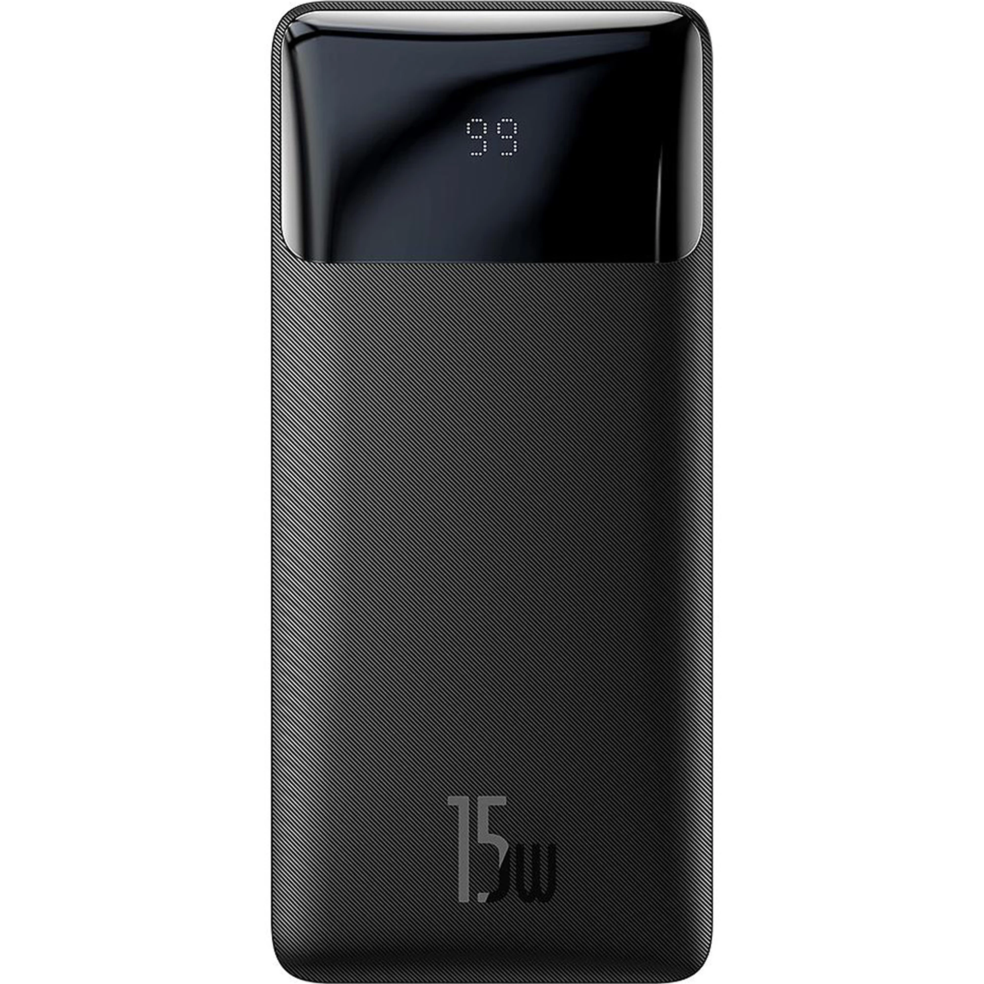 Зовнішній акумулятор Baseus Bipow Digital Display 20000 mAh 15W Black (PPDML-J01)
