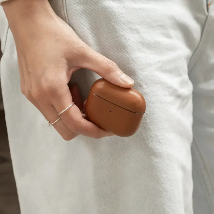 Чехол Native Union Leather Case for Airpods 3 - Tan (APCSE-LTHR-BRN-V2)