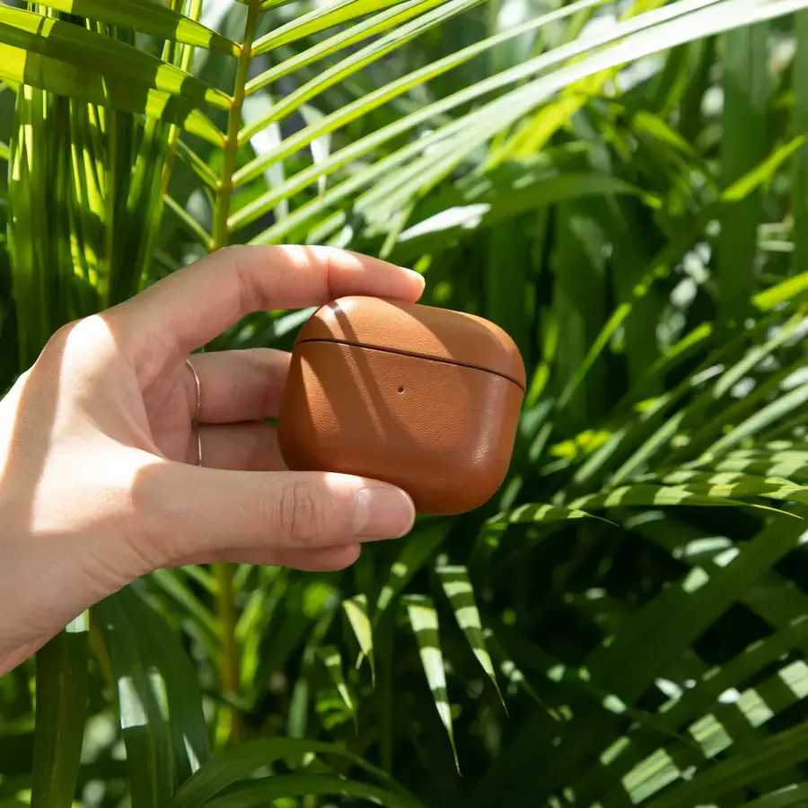 Чехол Native Union Leather Case for Airpods 3 - Tan (APCSE-LTHR-BRN-V2)