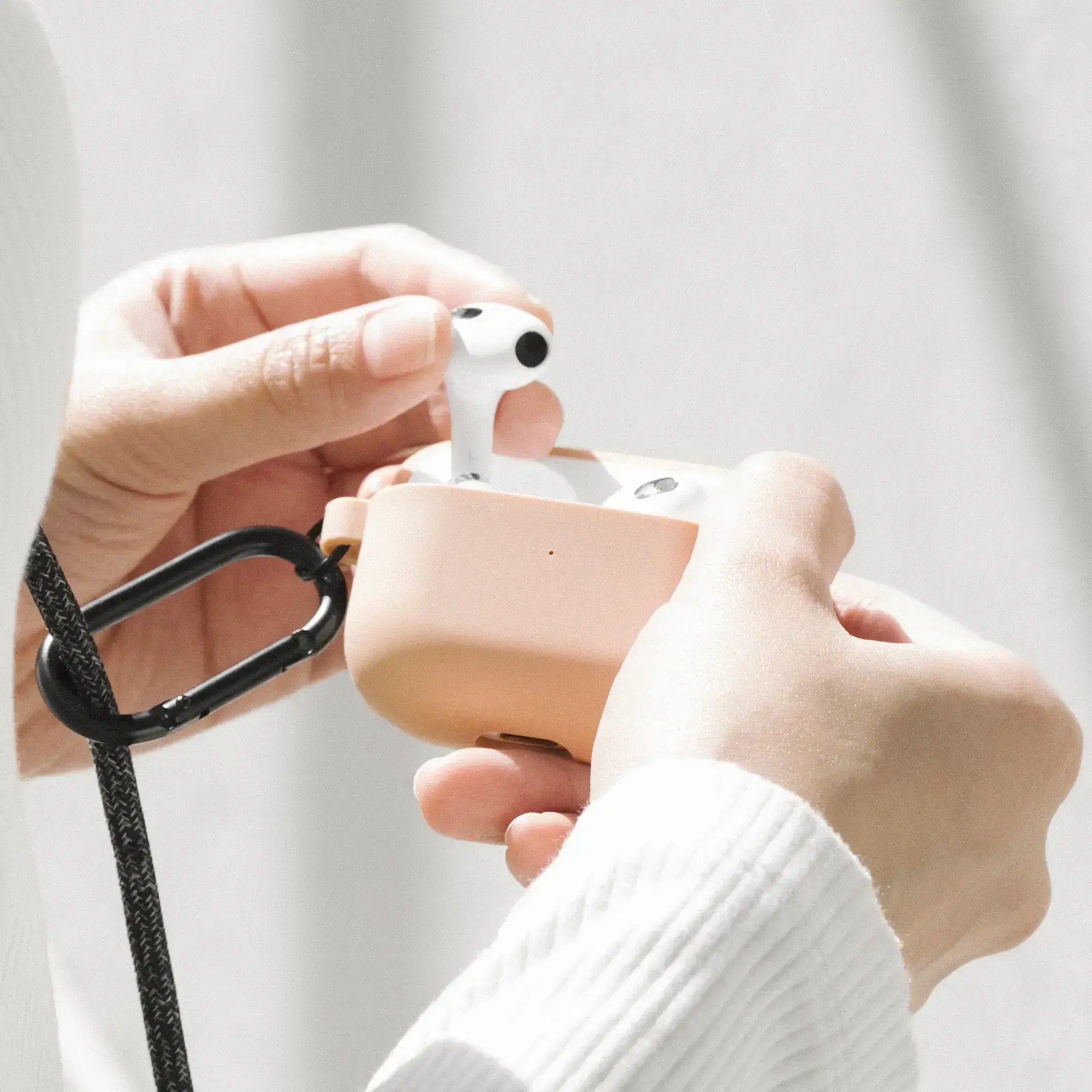 Чохол Native Union Roam Case for Airpods 3 - Peach (APCSE-ROAM-PCH)