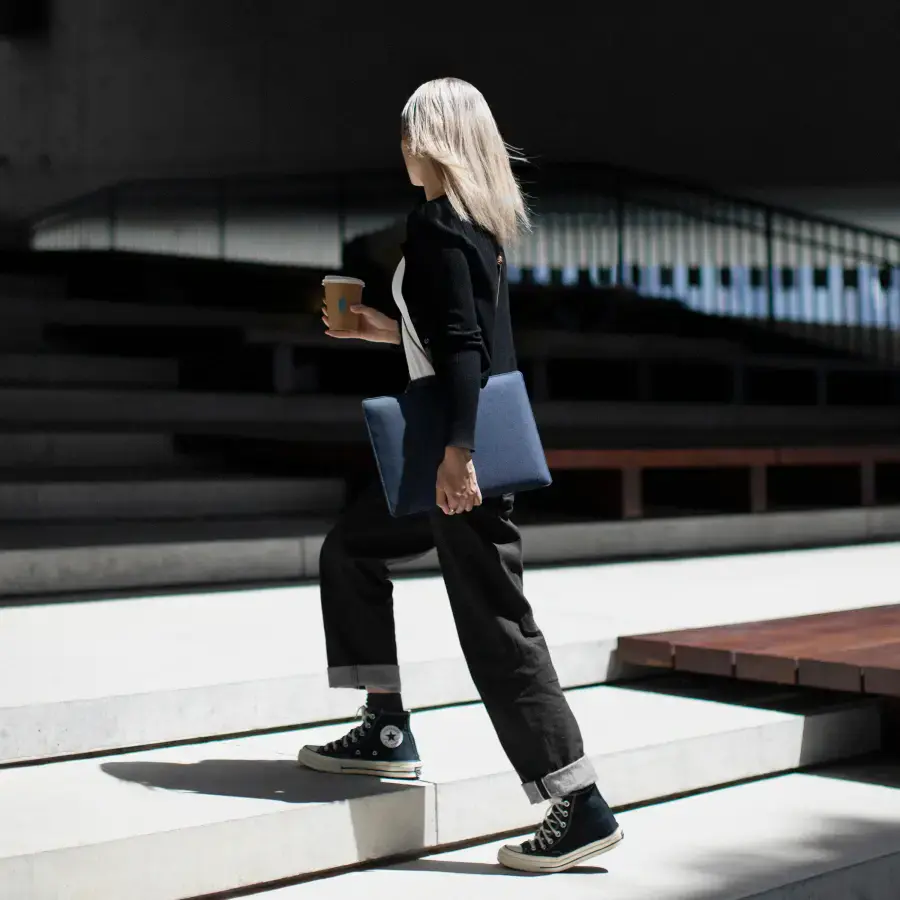 Чохол Native Union Stow Slim Sleeve Case for MacBook Pro 14" - Indigo (STOW-MBS-IND-14)