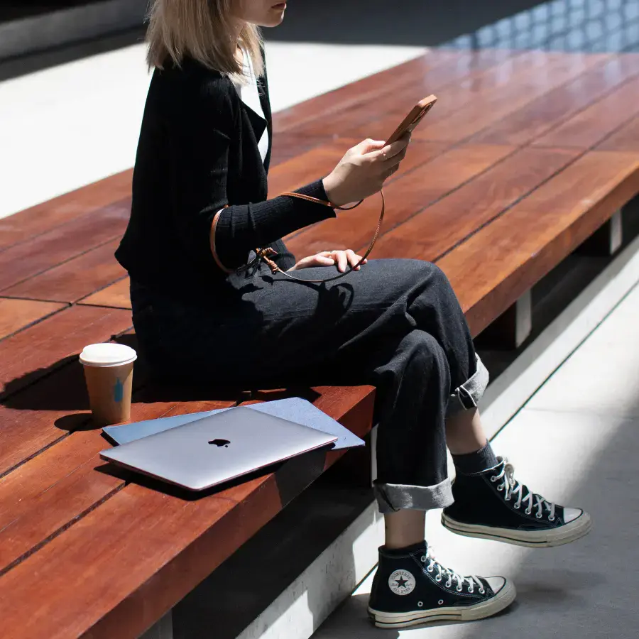 Чохол Native Union Stow Slim Sleeve Case for MacBook Pro 14" - Indigo (STOW-MBS-IND-14)