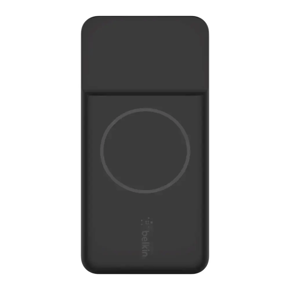 Портативний зарядний пристрій Belkin BOOST↑CHARGE™ MagSafe Magnetic Portable Wireless Charger 10,000mAh - Black (BPD001btBK)