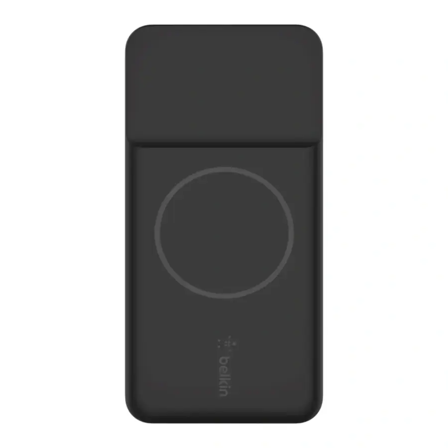 Портативний зарядний пристрій Belkin BOOST↑CHARGE™ MagSafe Magnetic Portable Wireless Charger 10,000mAh - Black (BPD001btBK)