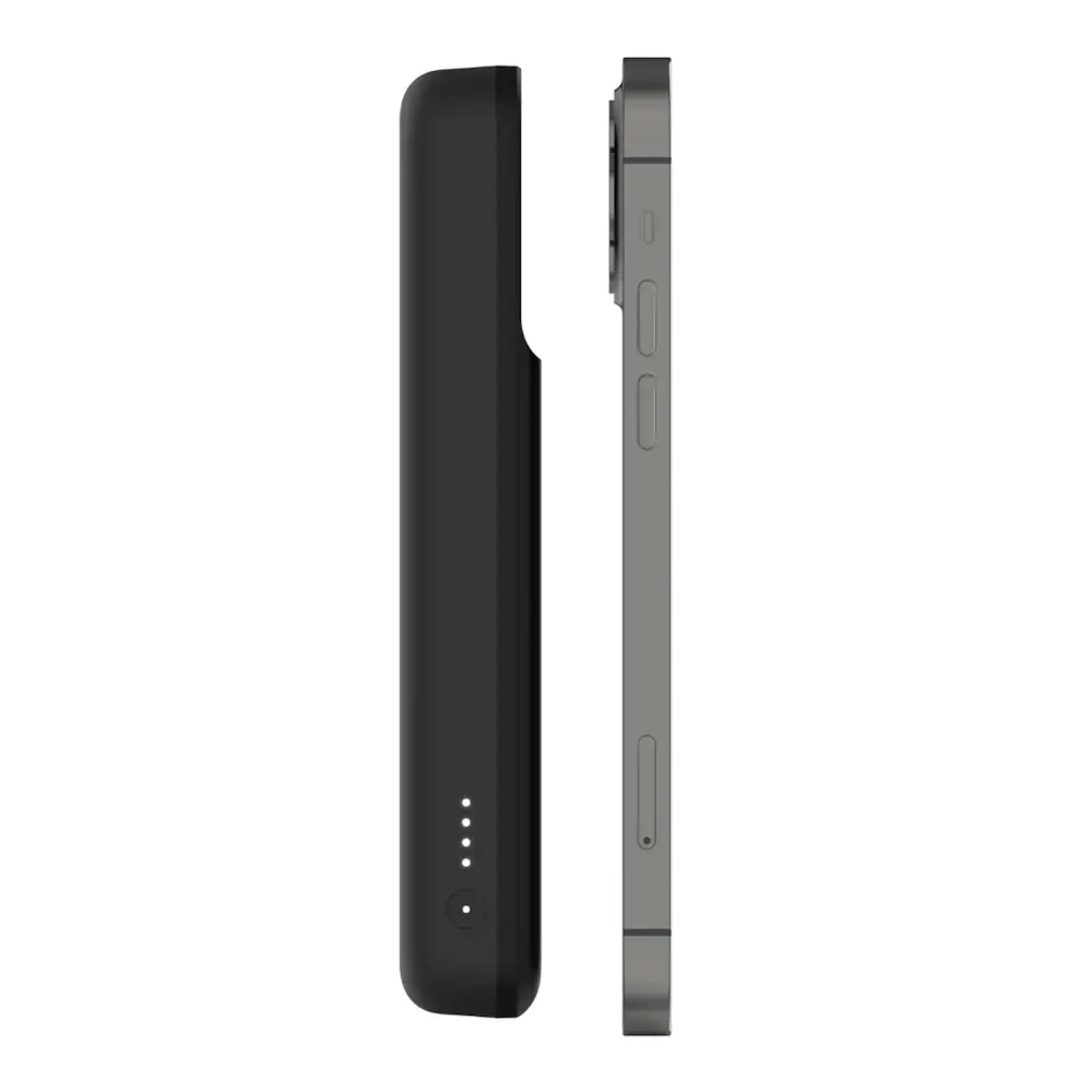 Портативний зарядний пристрій Belkin BOOST↑CHARGE™ MagSafe Magnetic Portable Wireless Charger 10,000mAh - Black (BPD001btBK)