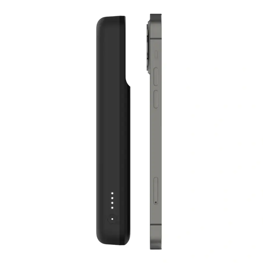 Портативний зарядний пристрій Belkin BOOST↑CHARGE™ MagSafe Magnetic Portable Wireless Charger 10,000mAh - Black (BPD001btBK)