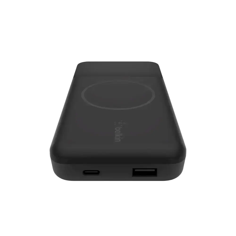 Портативний зарядний пристрій Belkin BOOST↑CHARGE™ MagSafe Magnetic Portable Wireless Charger 10,000mAh - Black (BPD001btBK)