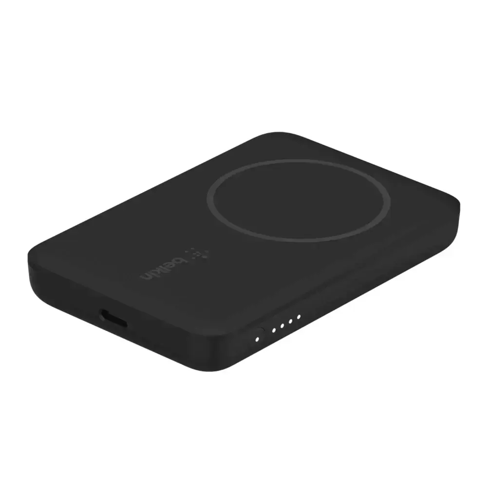Портативний зарядний пристрій Belkin BOOST↑CHARGE™ MagSafe Magnetic Wireless Power Bank 2500mAh - Black (BPD002BTBK)