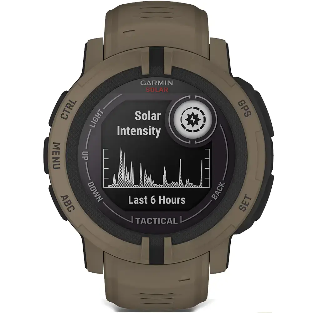 Смарт-годинник Garmin Instinct 2 Solar - Tactical Edition Coyote Tan (010-02627-04/14)