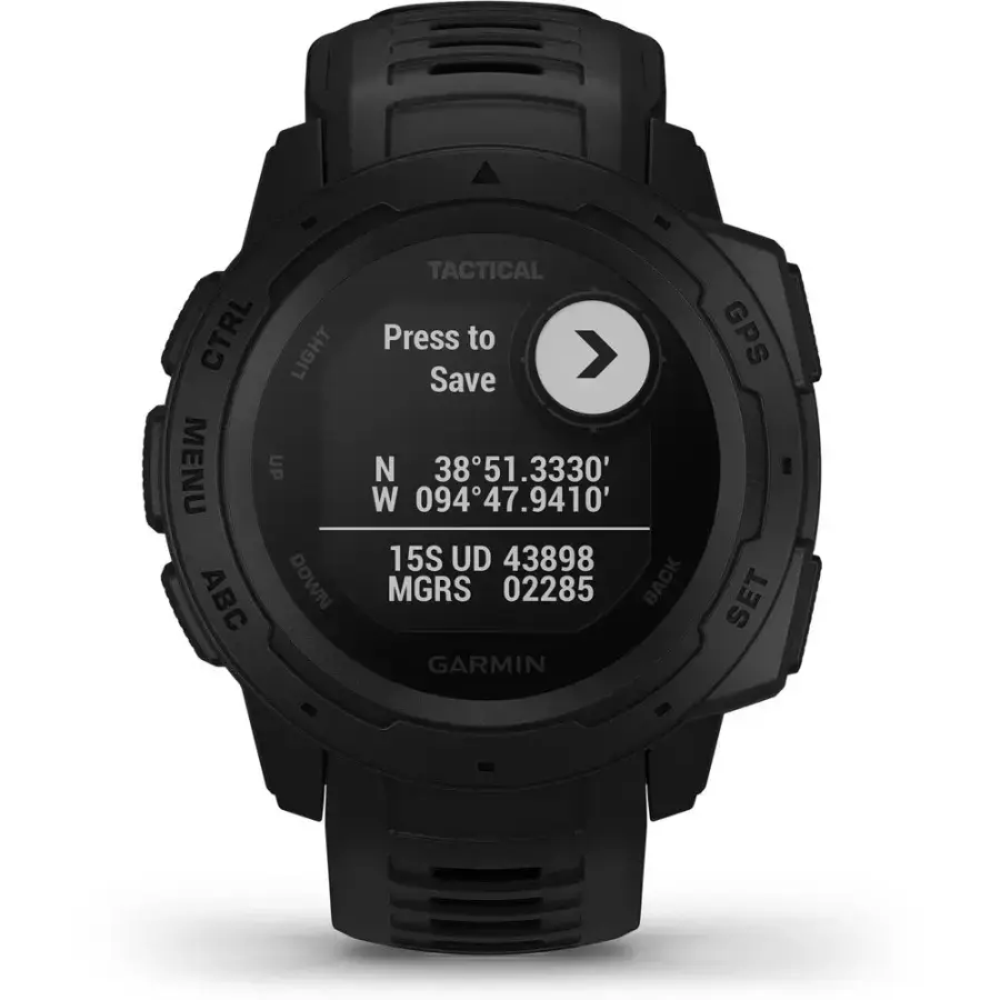 Смарт-годинник Garmin Instinct Tactical Edition Black (010-02064-70)