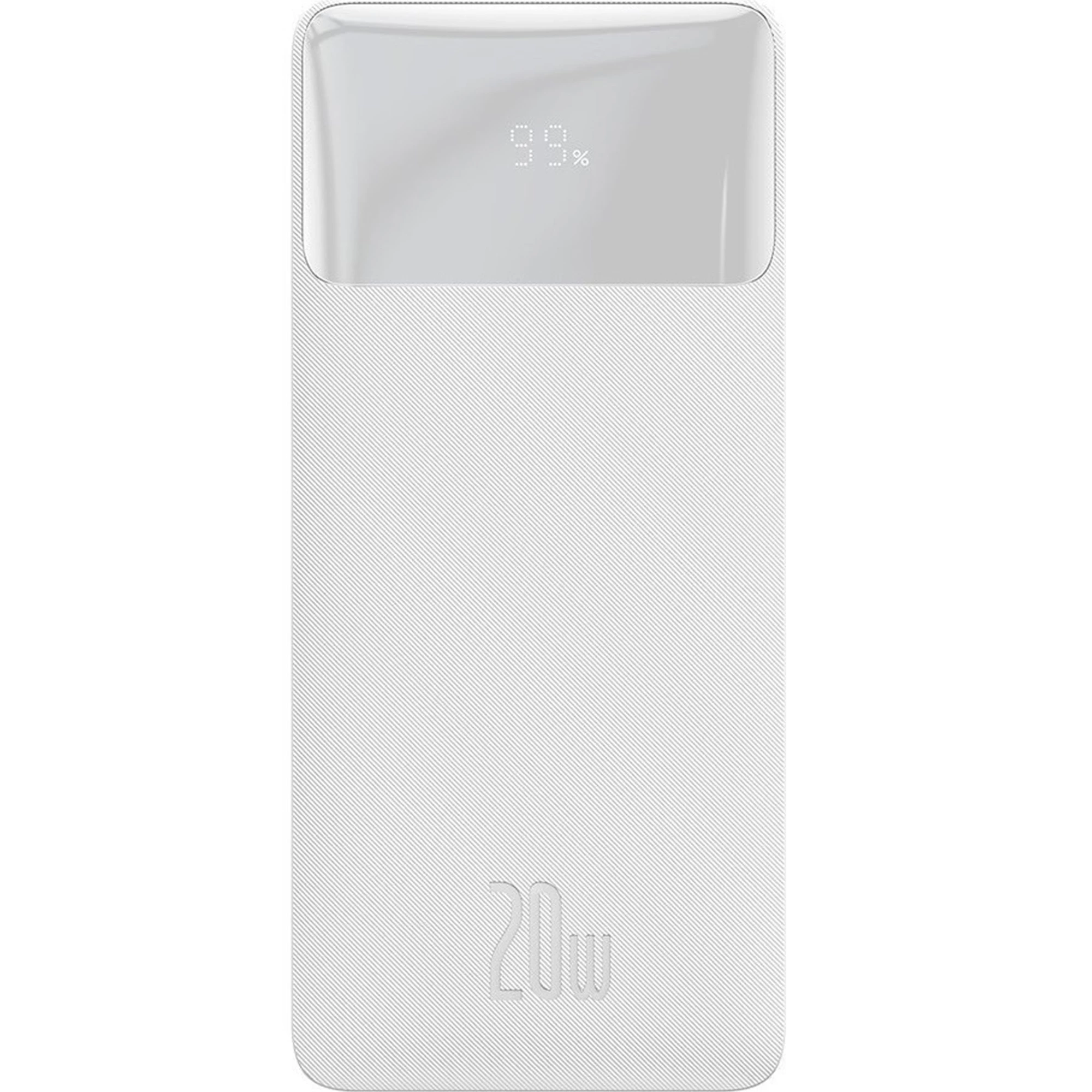 Внешний аккумулятор Baseus Bipow Digital Display 30000mAh 20W White (PPDML-N02)