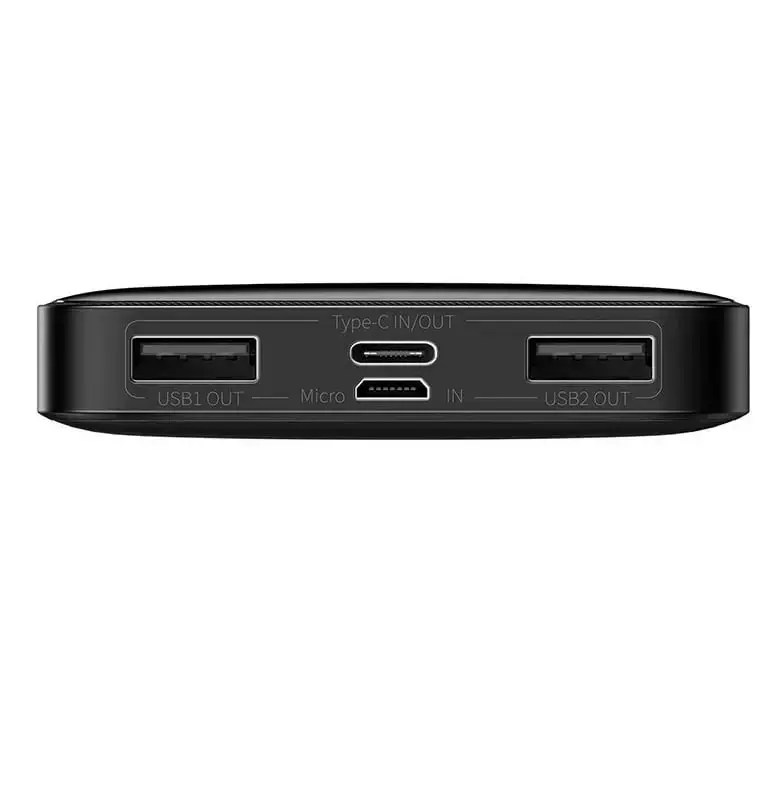 Зовнішній акумулятор Baseus Bipow Digital Display 10000 mAh 15W Black (PPDML-I01)