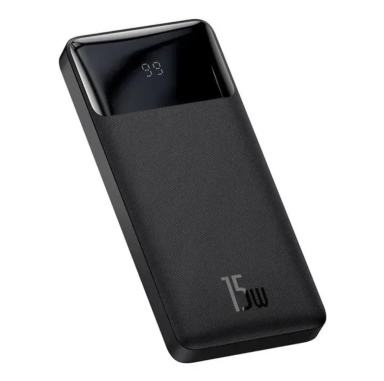 Зовнішній акумулятор Baseus Bipow Digital Display 10000 mAh 15W Black (PPDML-I01)