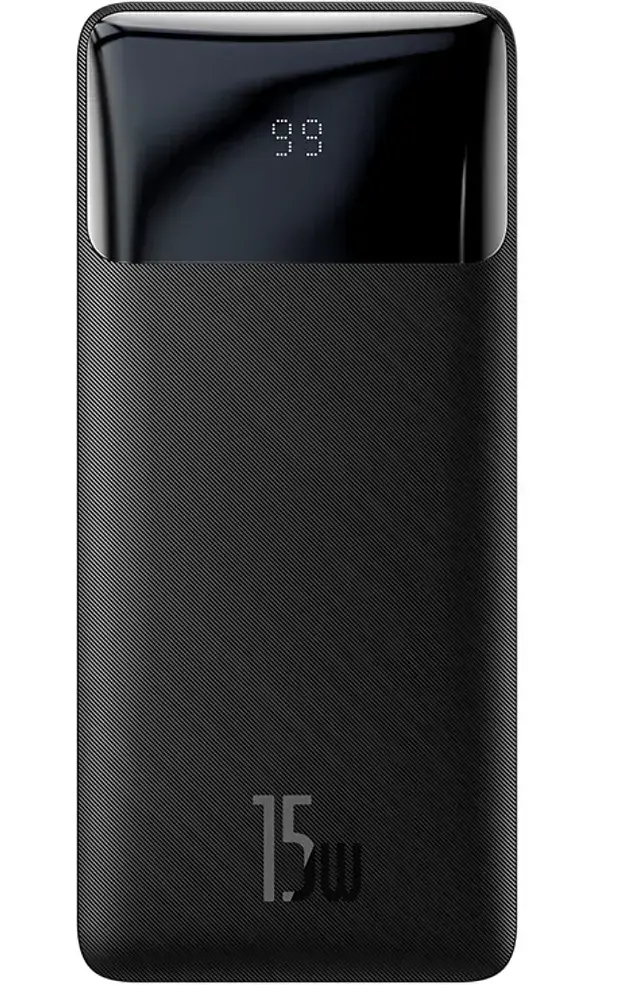 Зовнішній акумулятор Baseus Bipow Digital Display 10000 mAh 15W Black (PPDML-I01)