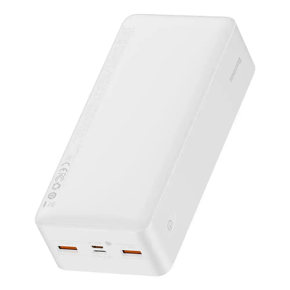 Внешний аккумулятор Baseus Bipow Digital Display 30000mAh 20W White (PPDML-N02)