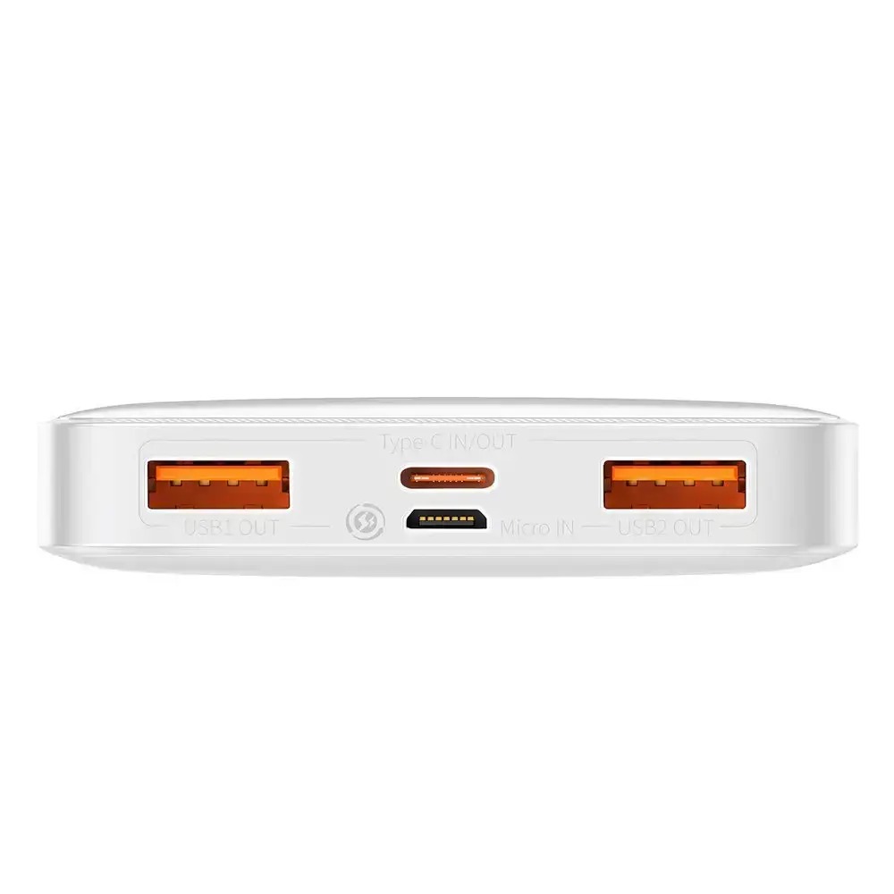 Внешний аккумулятор Baseus Bipow Digital Display 10000 mAh 20W White (PPDML-L02)