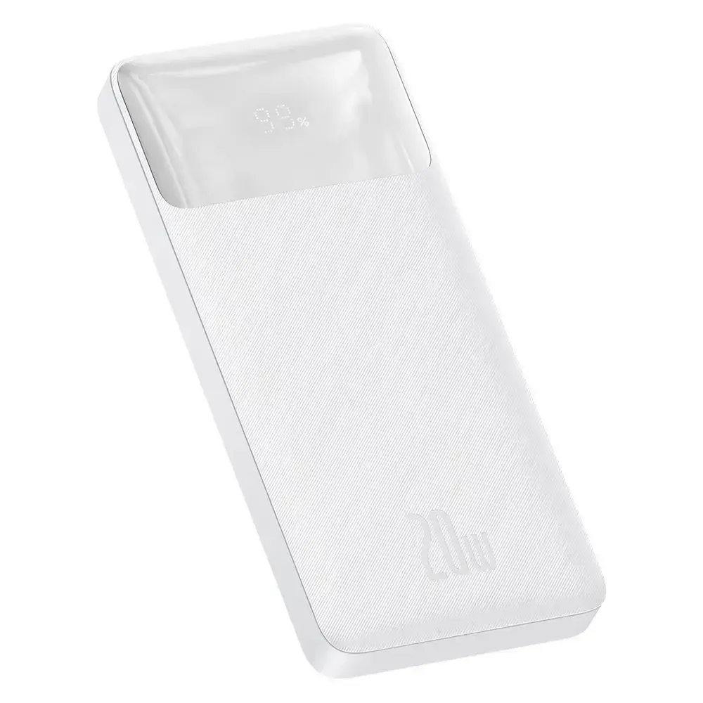 Внешний аккумулятор Baseus Bipow Digital Display 10000 mAh 20W White (PPDML-L02)