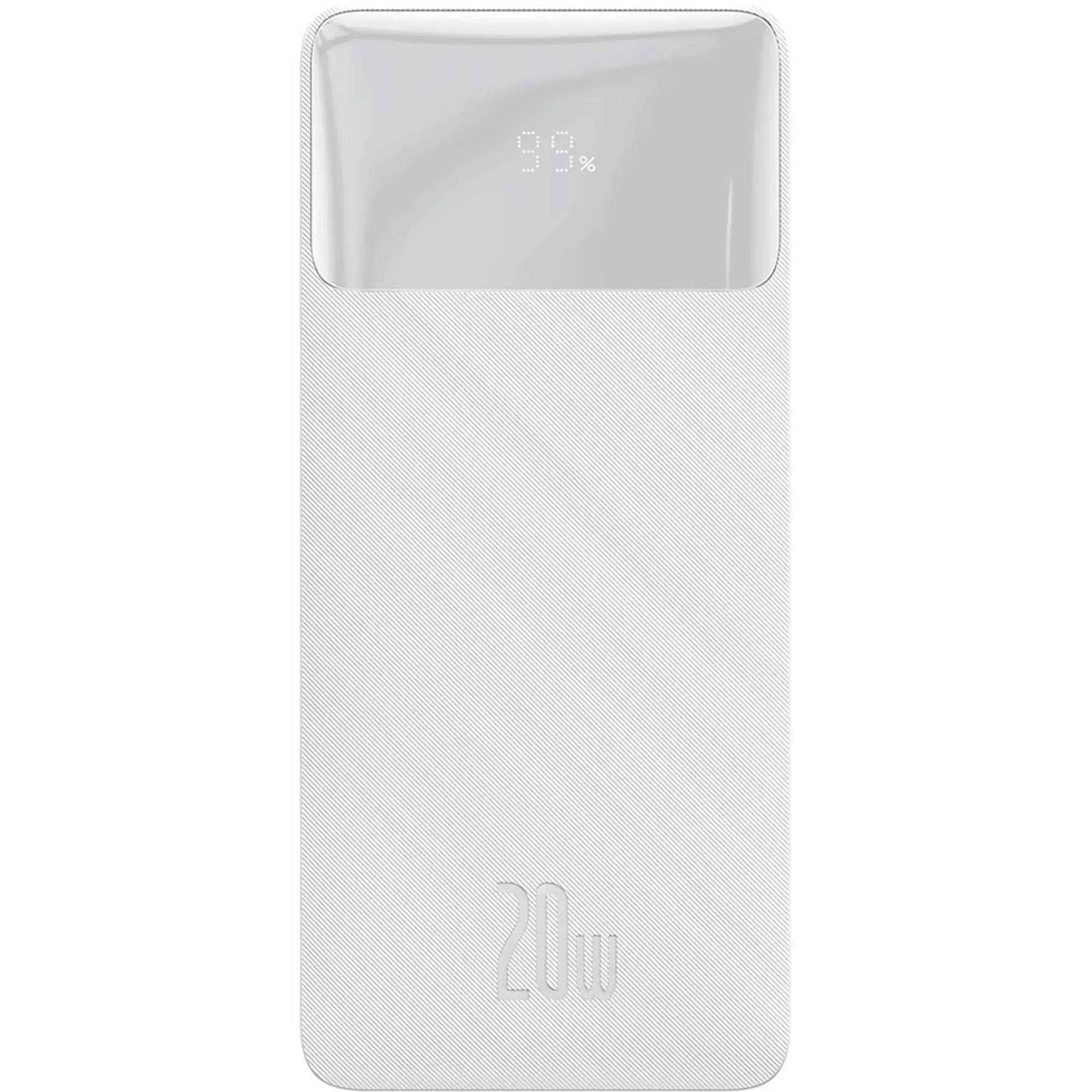 Внешний аккумулятор Baseus Bipow Digital Display 10000 mAh 20W White (PPDML-L02)