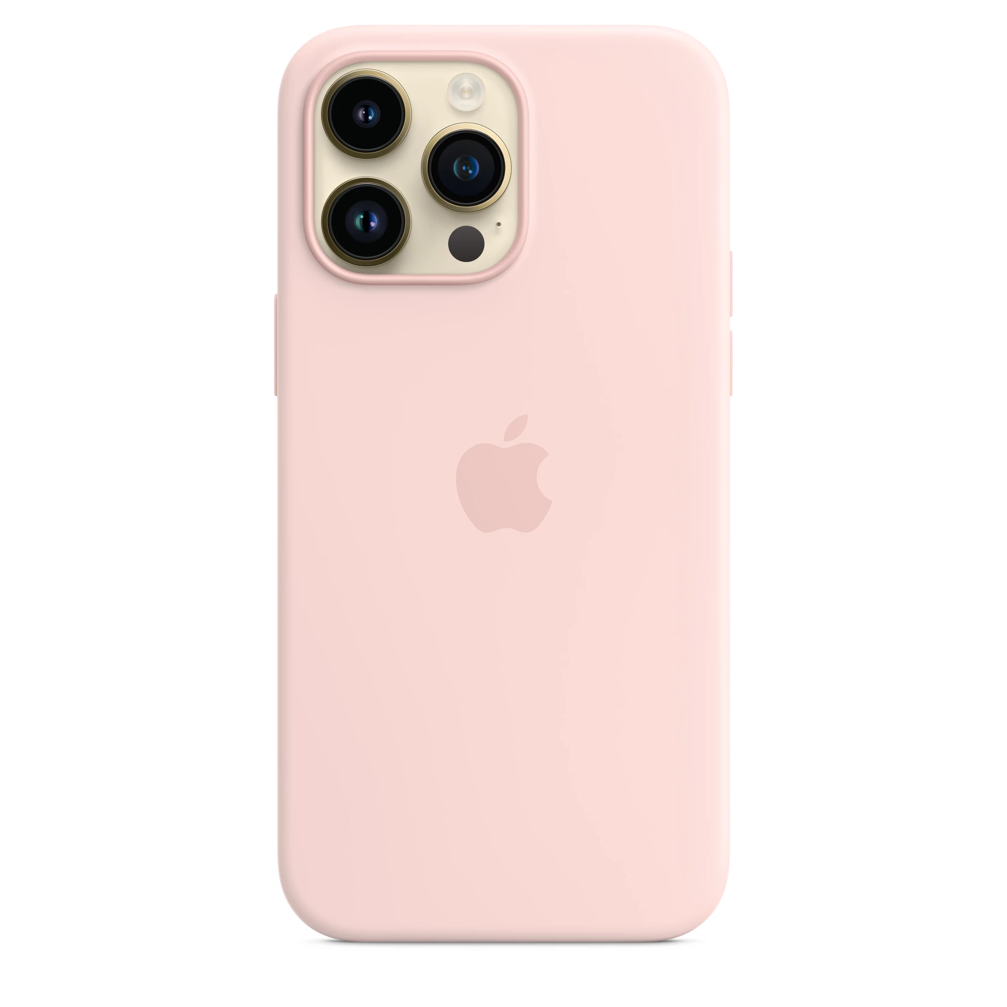 Чехол Apple iPhone 14 Pro Max Silicone Case with MagSafe - Chalk Pink (MPTT3)