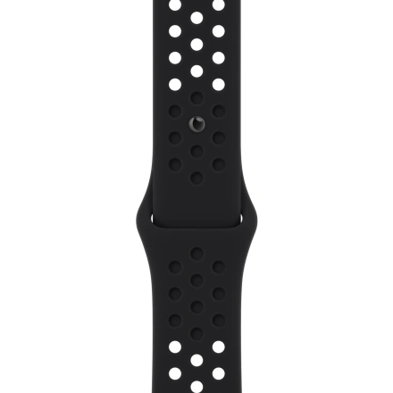 Ремешок Apple Black Nike Sport Band M/L для Apple Watch 42/44/45/49mm (MPH63)