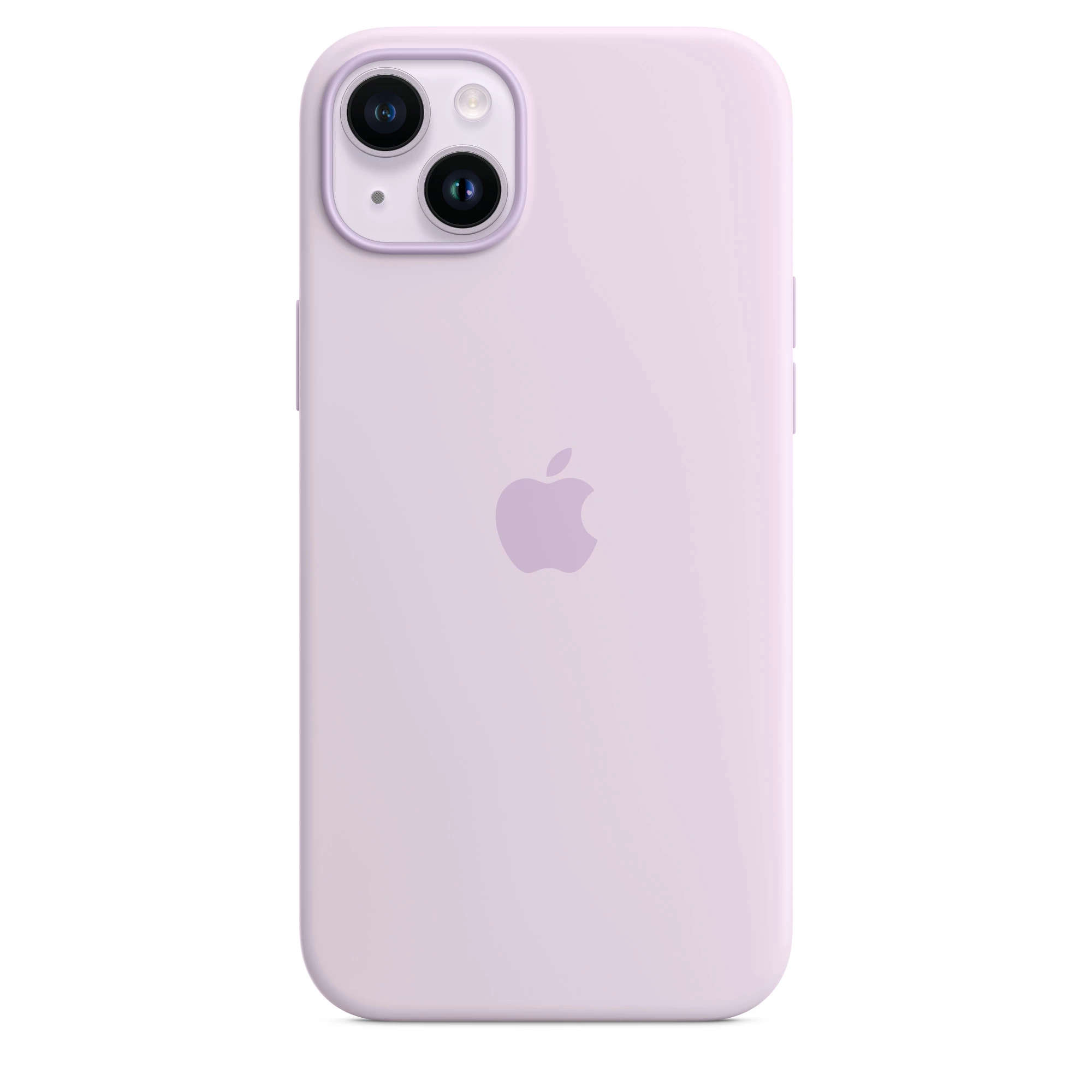 Чохол Apple iPhone 14 Plus Silicone Case with Animation & MagSafe (1:1 original) - Lilac