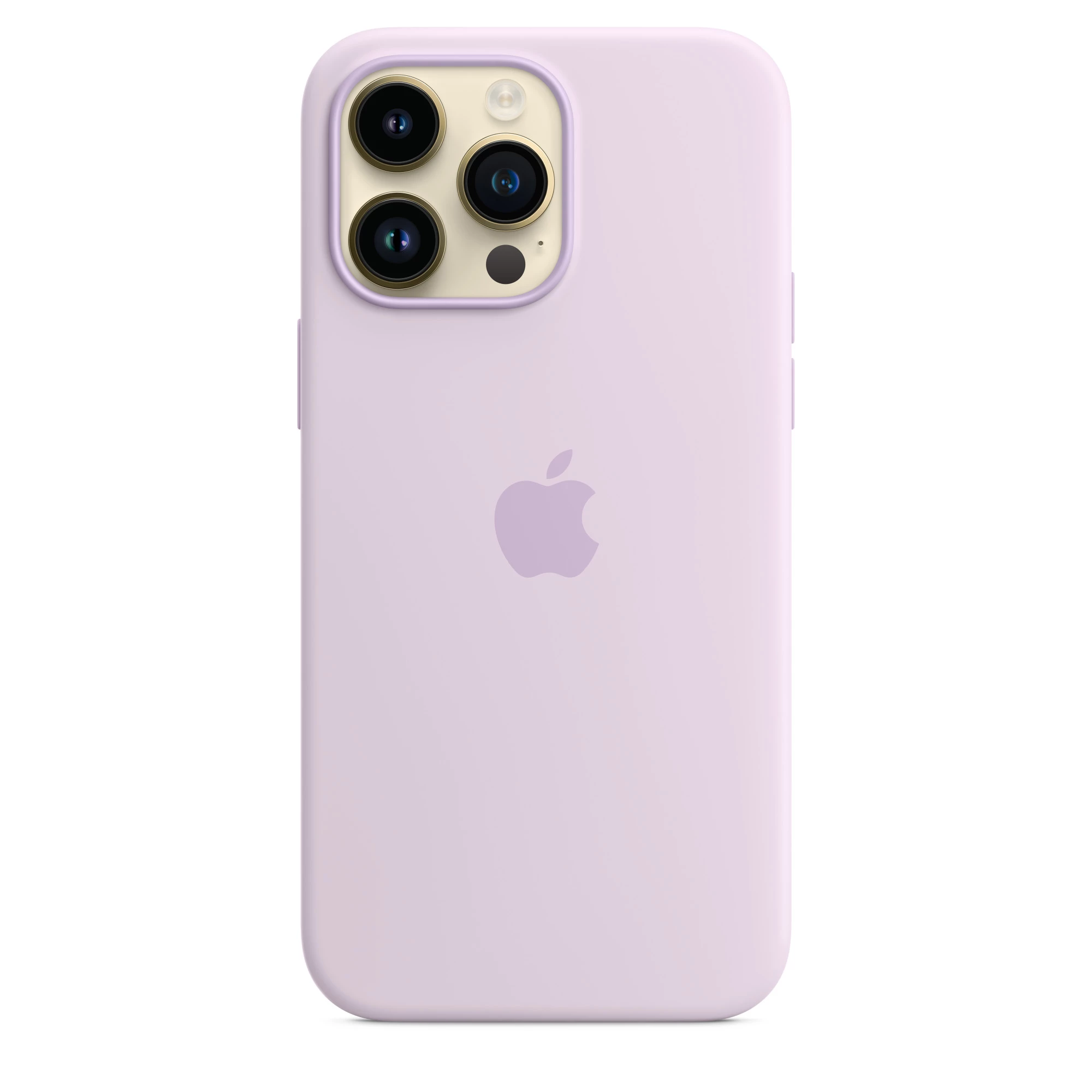 Чохол Apple iPhone 14 Pro Max Silicone Case with Animation & MagSafe (1:1 original) - Lilac