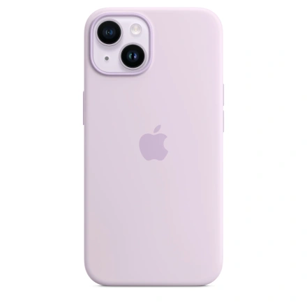 Чехол Apple iPhone 14 Silicone Case with MagSafe - Lilac (MPRY3)