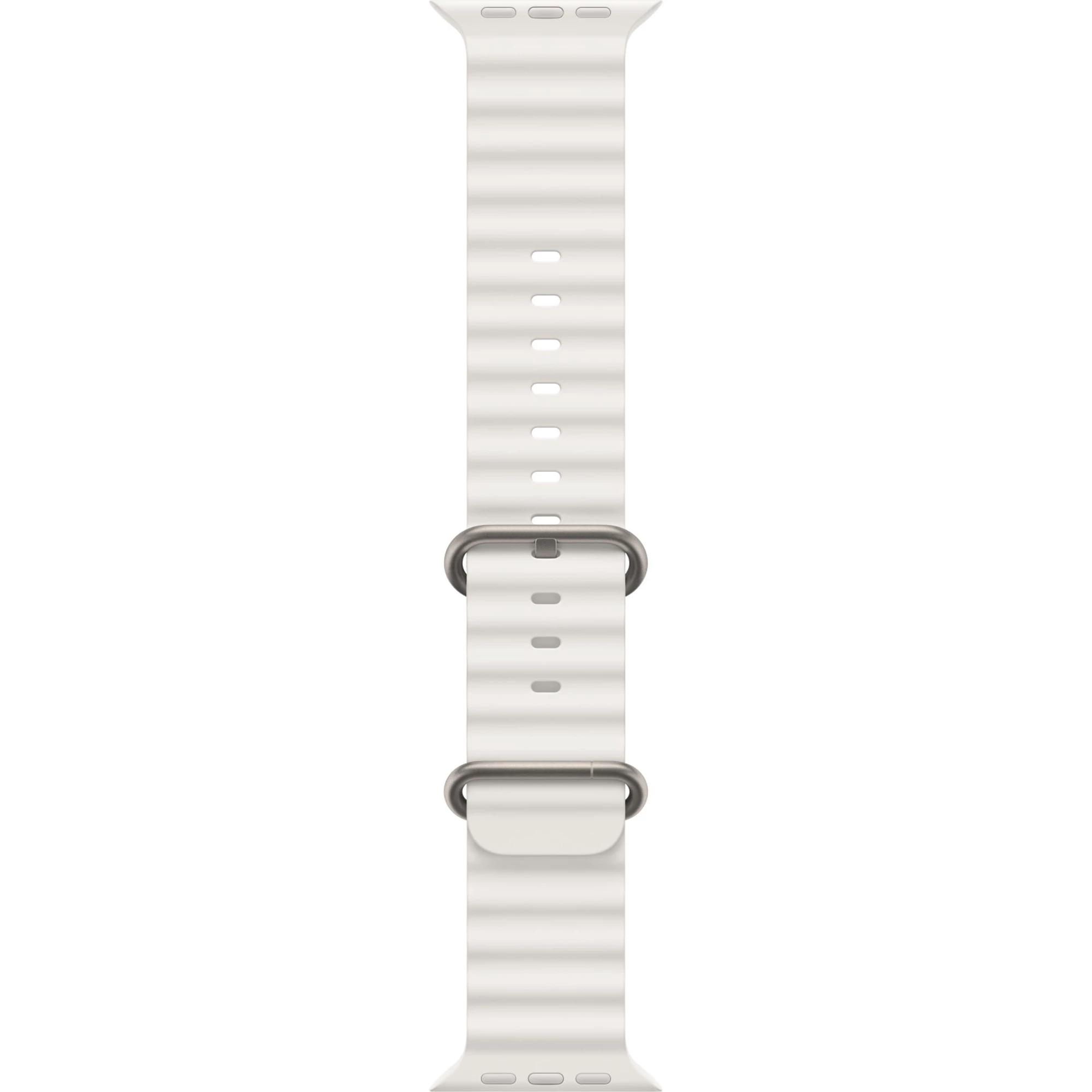 Ремінець Apple Ocean Band для Apple Watch 49mm - White (MQE93)
