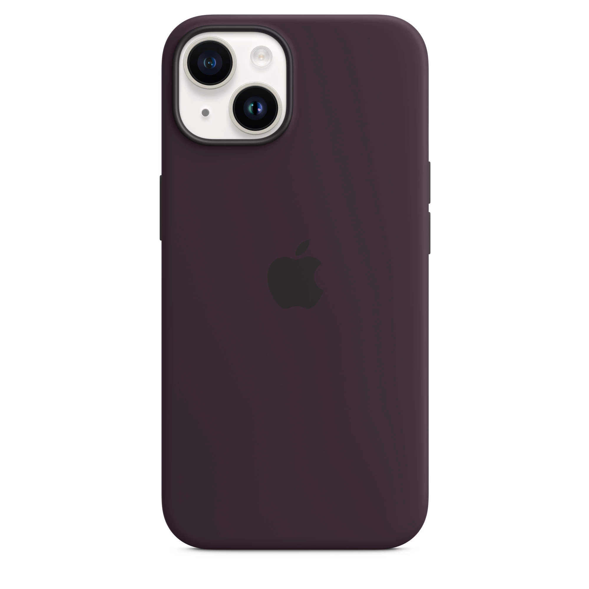 Чохол Apple iPhone 14 Silicone Case with Animation & MagSafe (1:1 original) - Elderberry