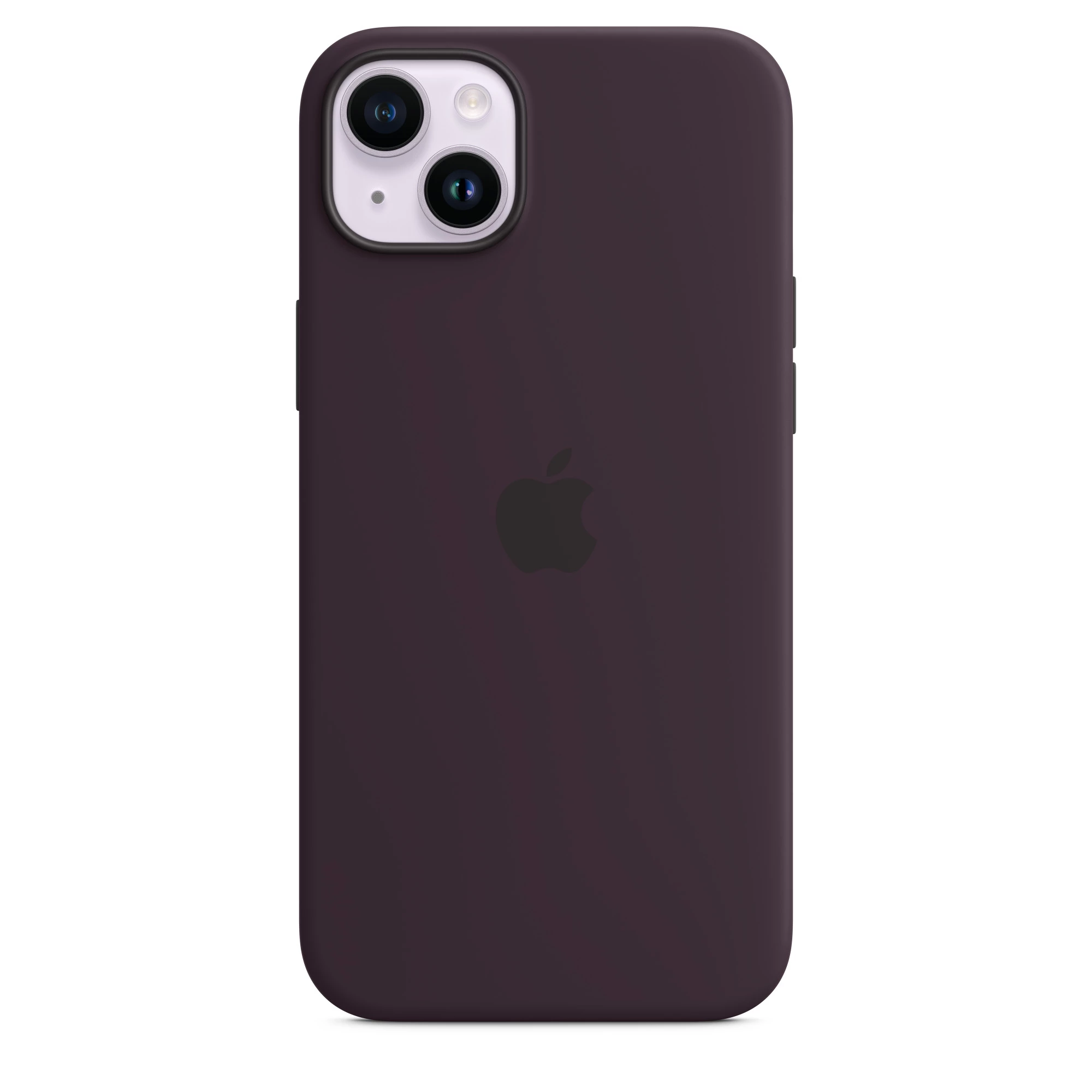 Чохол Apple iPhone 14 Plus Silicone Case with Animation & MagSafe (1:1 original) - Elderberry