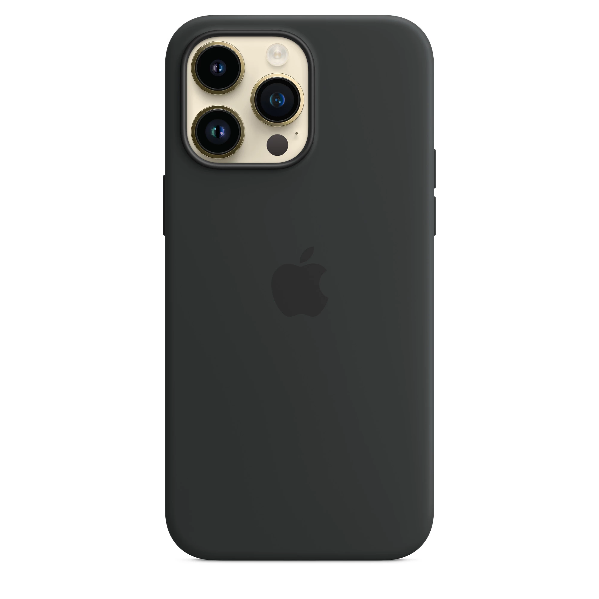 Чехол Apple iPhone 14 Pro Max Silicone Case with Animation & MagSafe (1:1 original) - Midnight