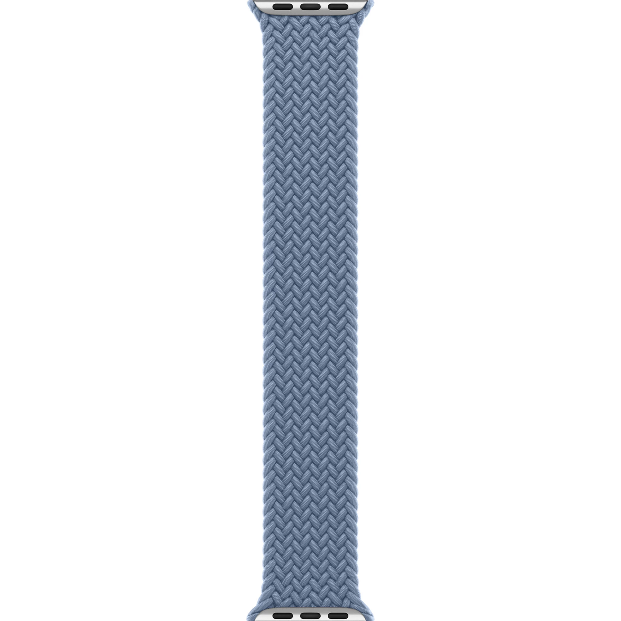 Ремешок Apple Slate Blue Braided Solo Loop - Size 1 для Apple Watch 42/44/45/49mm (MQGQ3)