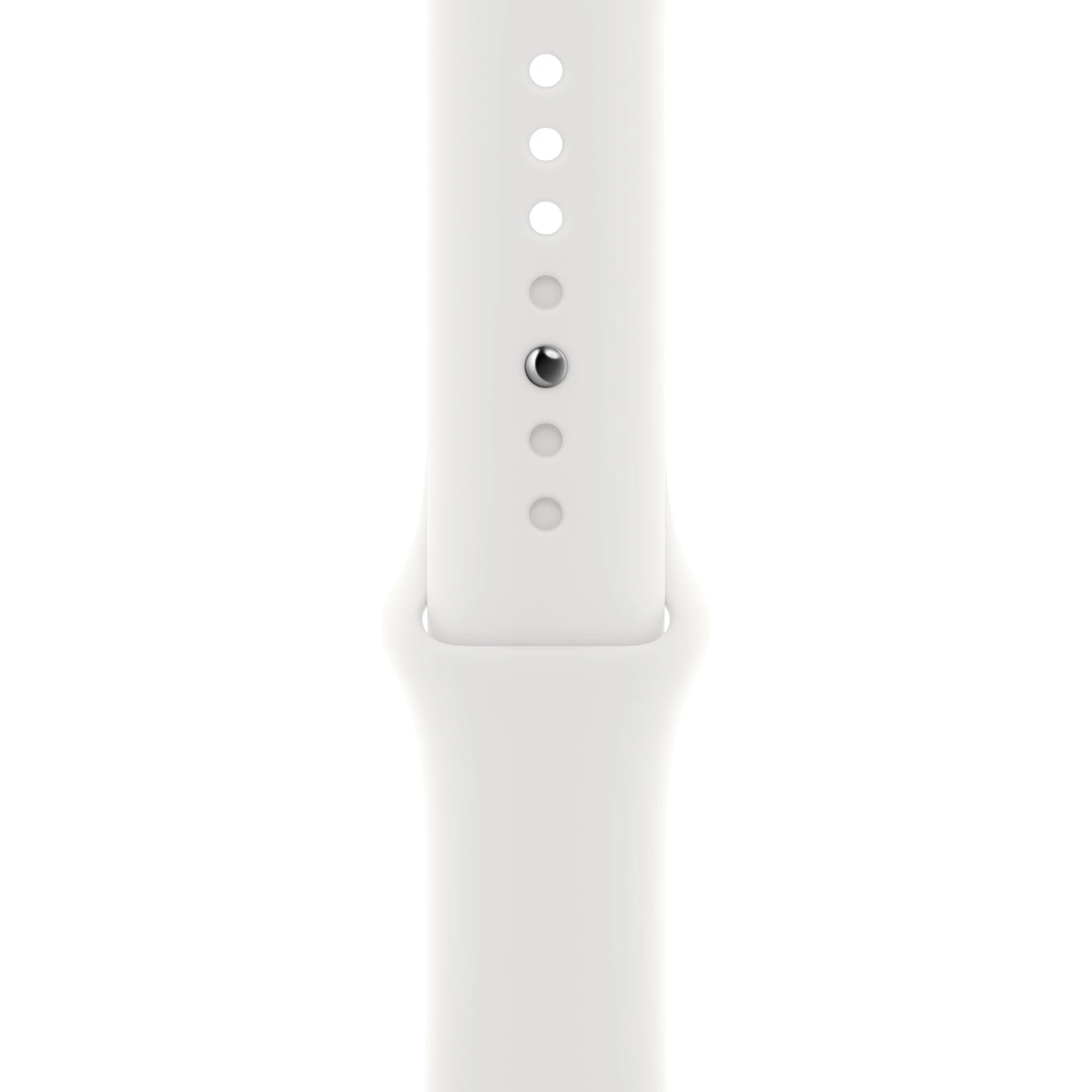 Ремешок Apple White Sport Band M/L для Apple Watch 42/44/45/49mm (MP7H3)