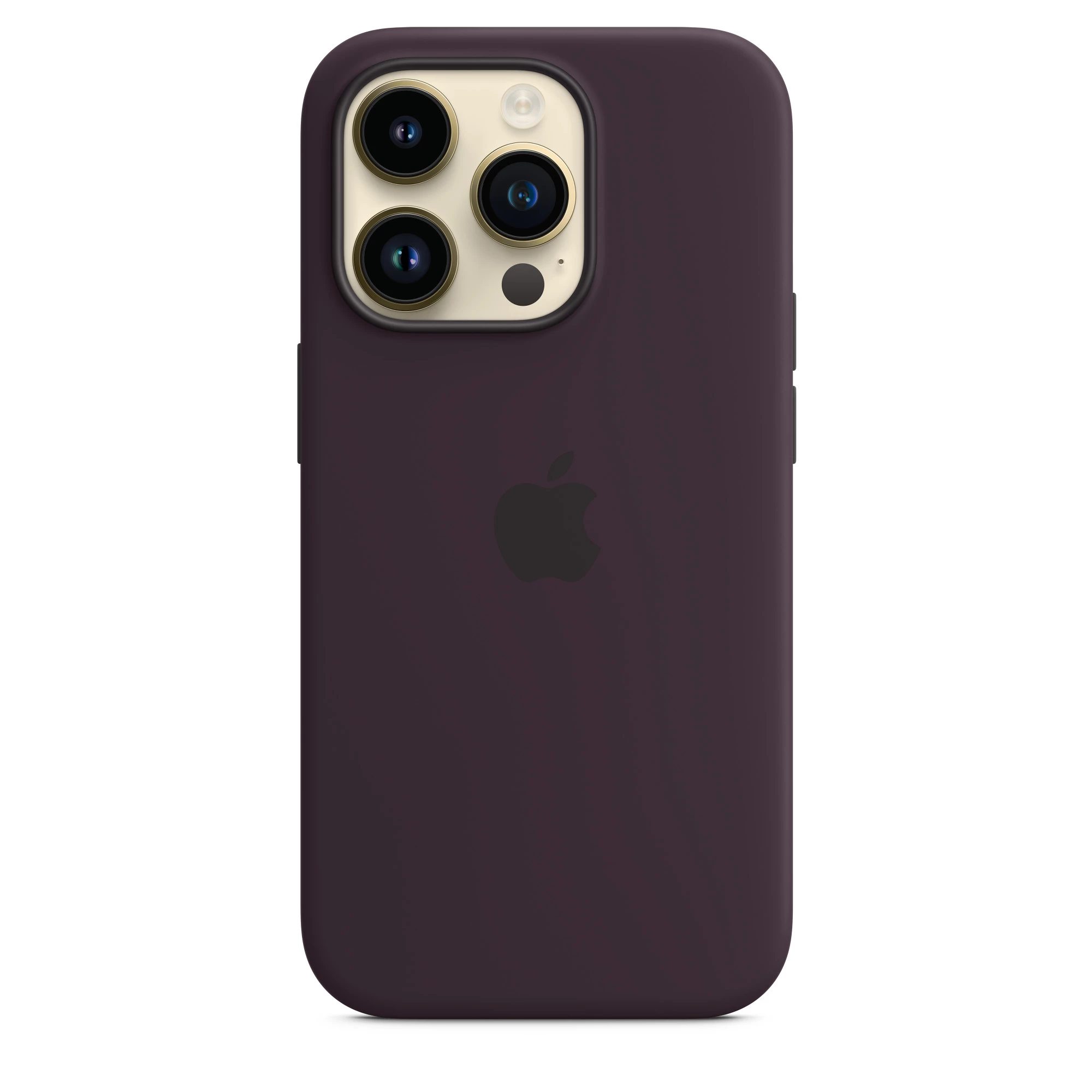 Чохол Apple iPhone 14 Pro Silicone Case with Animation & MagSafe (1:1 original) - Elderberry