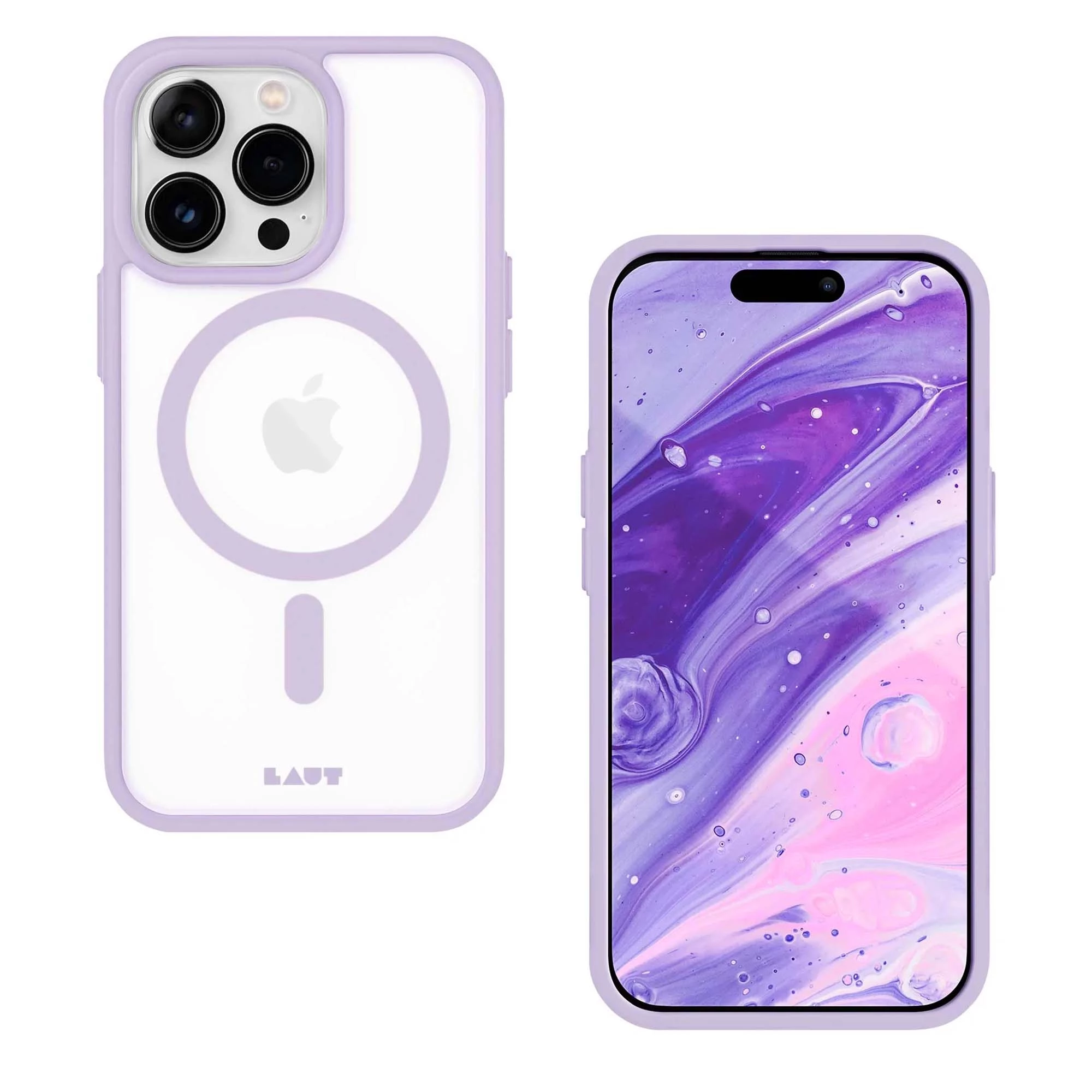 Чехол LAUT Huex Protect для iPhone 14 Pro Max - Lavender (L_IP22D_HPT_PU)