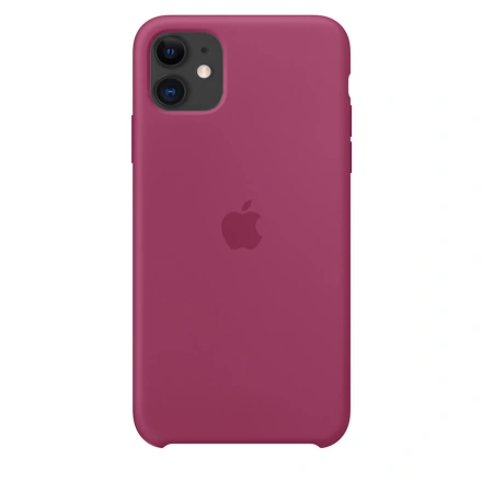 Чохол Apple iPhone 11 Silicone Case - Pomegranate (MWYZ2)