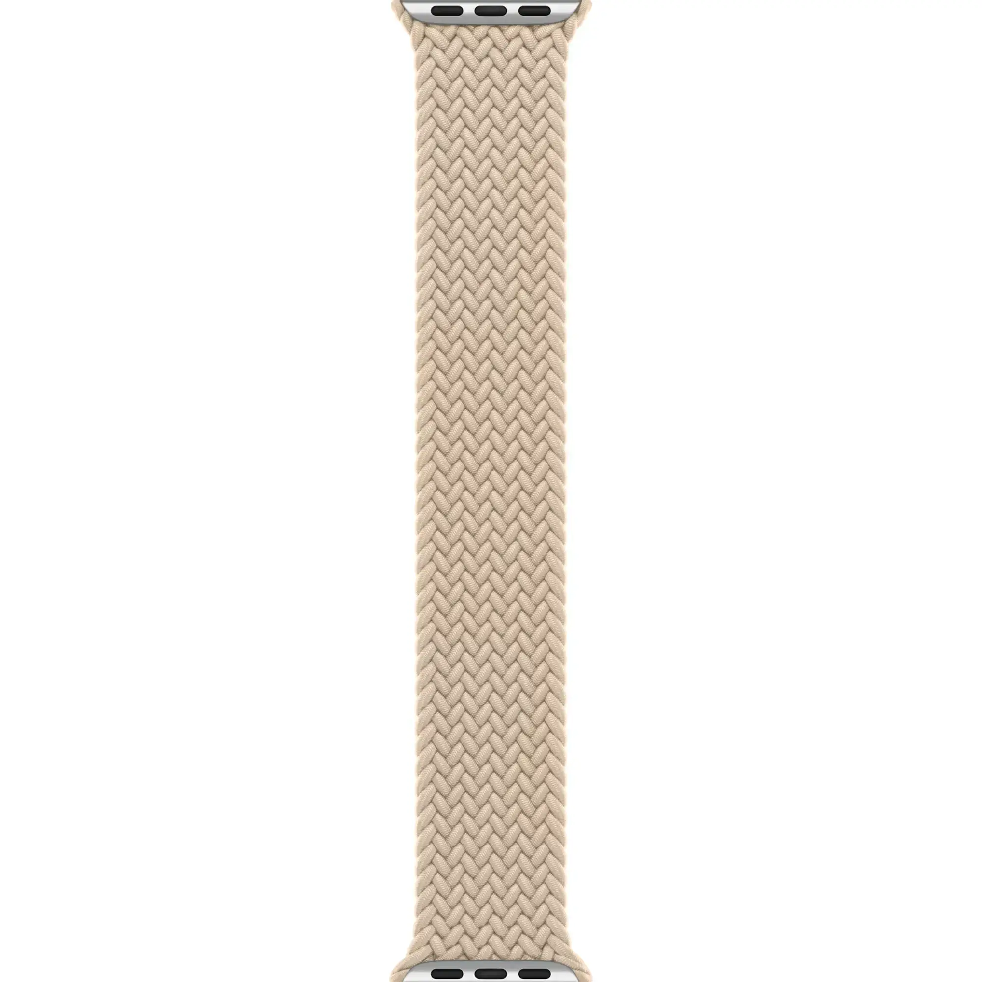 Ремінець Apple Beige Braided Solo Loop - Size 1 для Apple Watch 42/44/45/49mm (MQGX3)