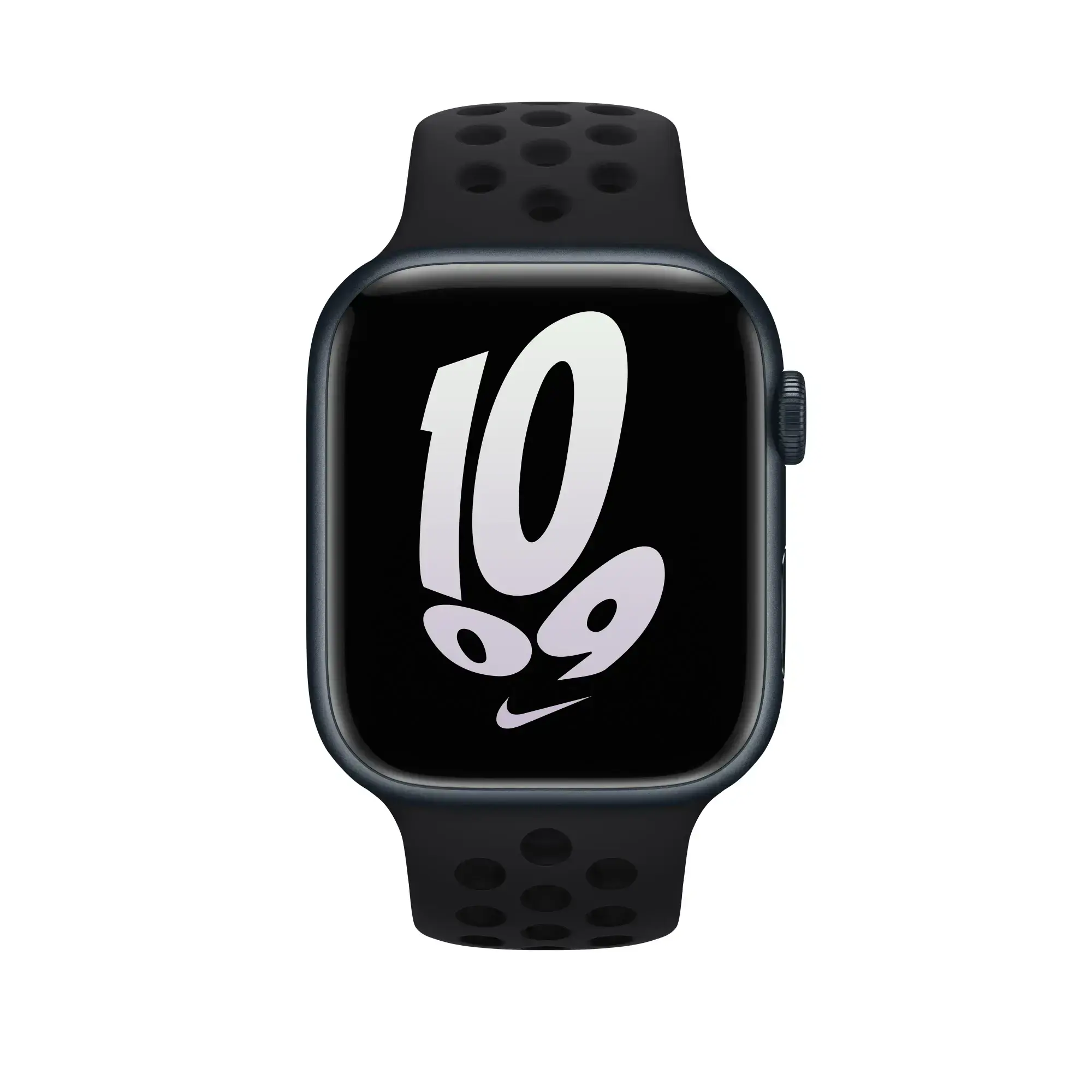 Ремінець Apple Black/Black Nike Sport Band для Apple Watch 42/44/45/49mm (MPH43)