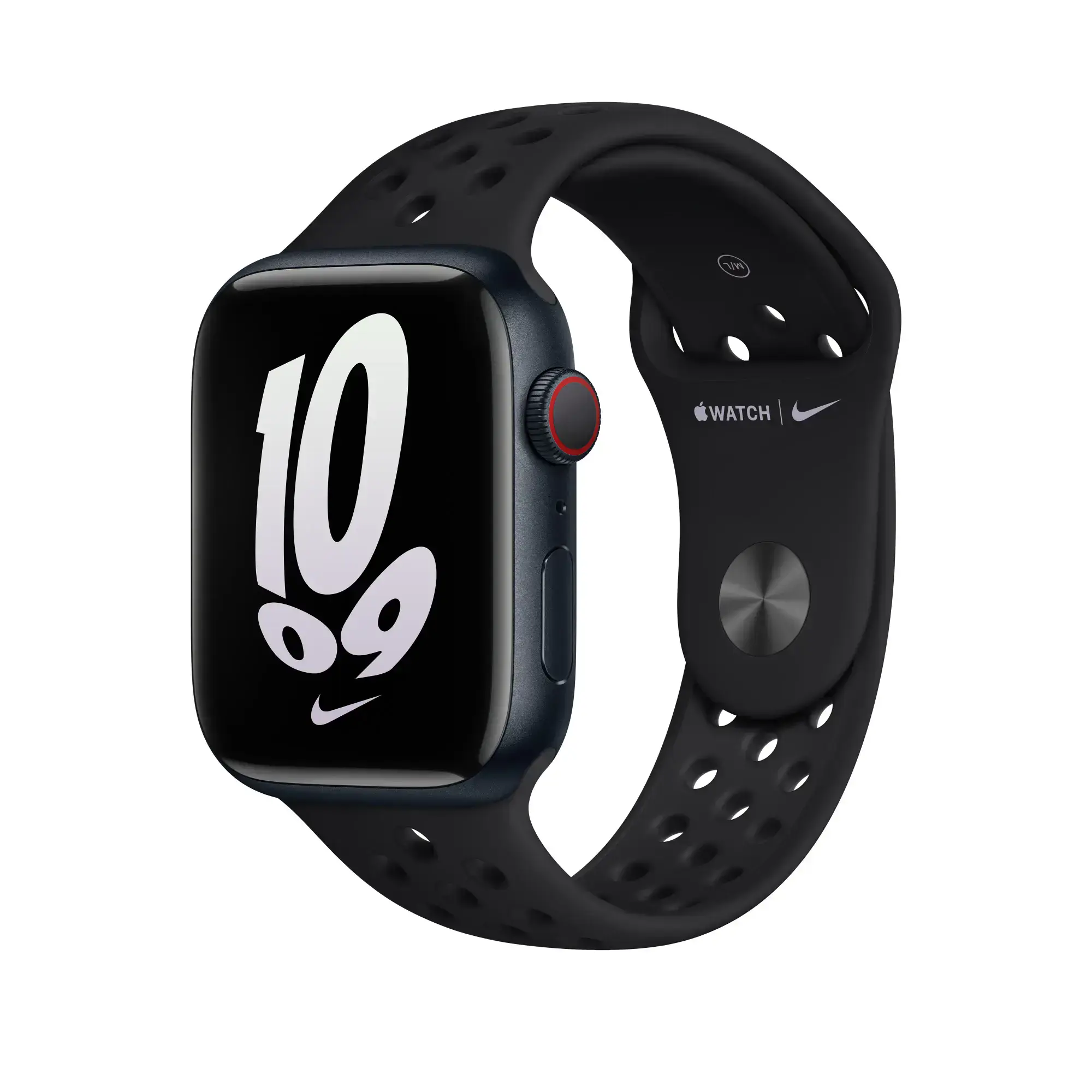 Ремешок Apple Black Nike Sport Band S/M для Apple Watch 38/40/41/42mm (MPGP3)