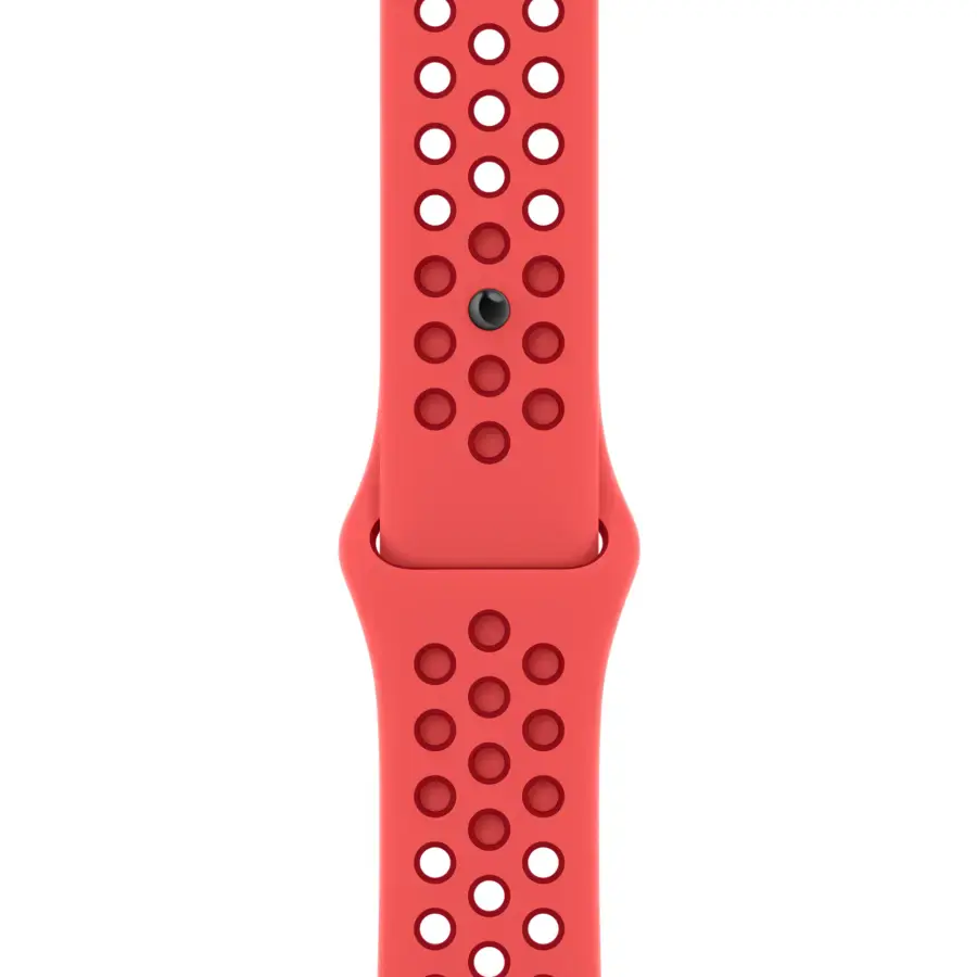 Ремінець Apple Bright Crimson/Gym Red Nike Sport Band S/M для Apple Watch 38/40/41/42mm (MPGX3)
