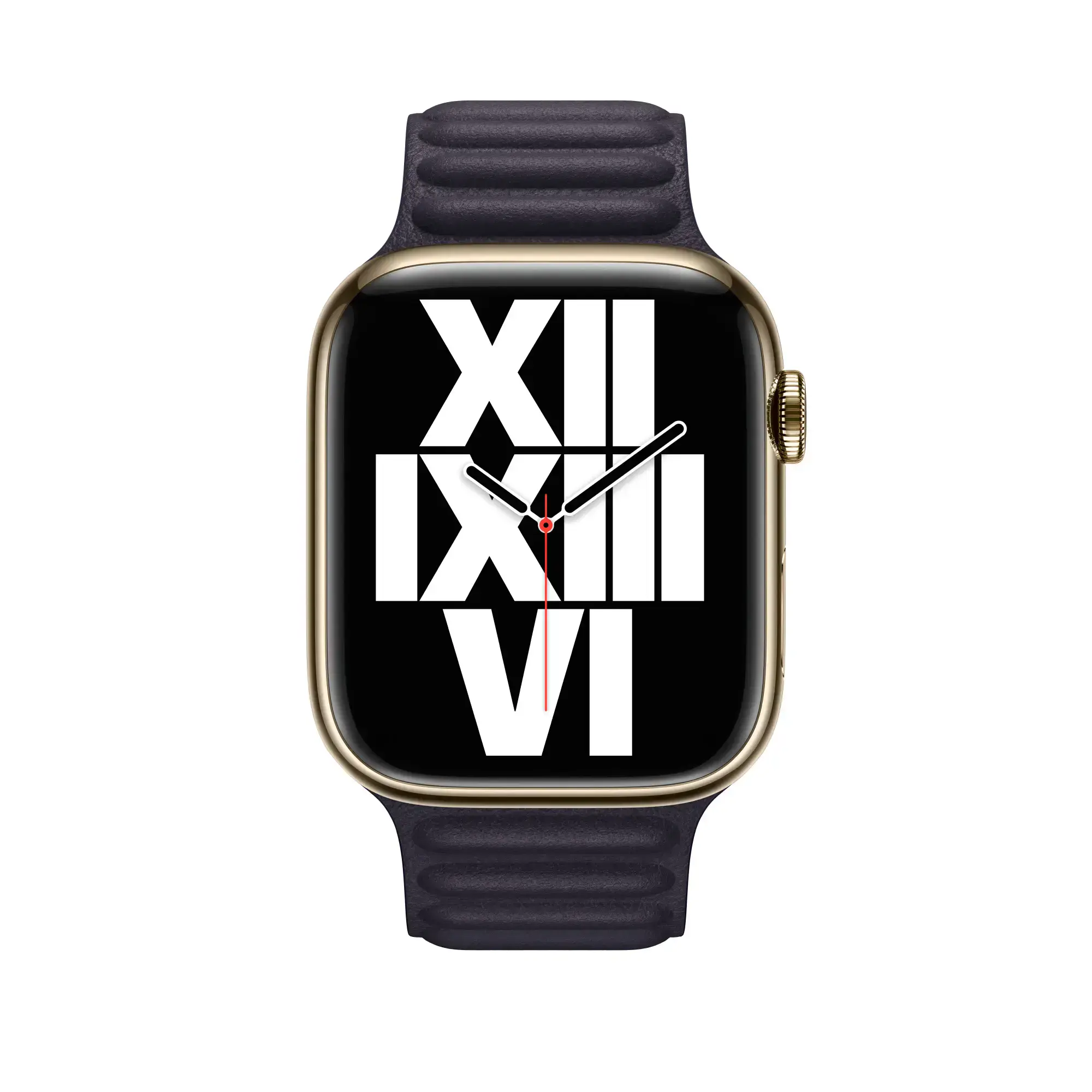 Ремінець Apple Ink Leather Link M/L для Apple Watch 42/44/45/49mm (MP883)