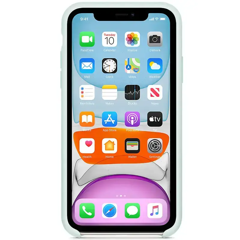 Чехол Apple iPhone 11 Silicone Case - Seafoam (MZCW2)