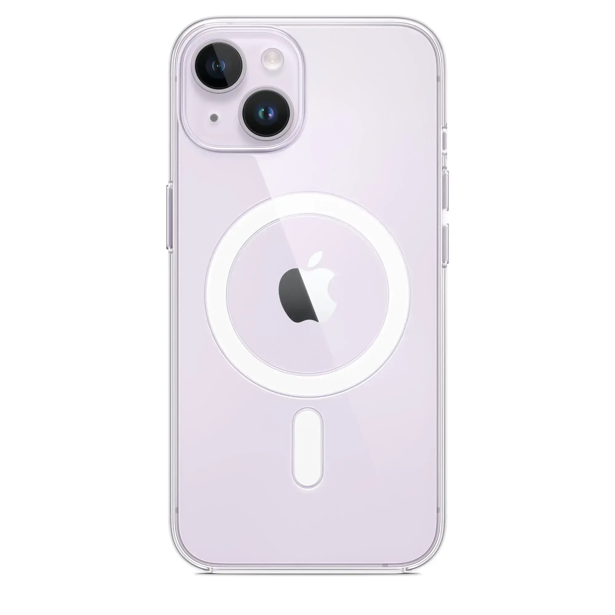 Чохол Apple iPhone 14 Clear Case with Animation & MagSafe (1:1 original)