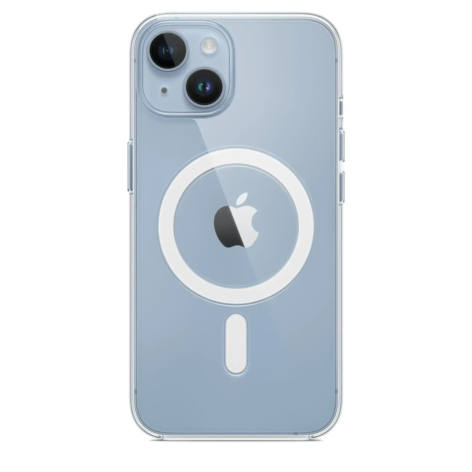 Чохол Apple iPhone 14 Clear Case with Animation & MagSafe (1:1 original)
